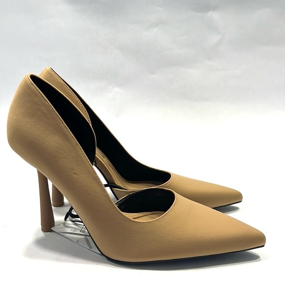 Zara Tan High Heel Pumps 41 - Picture 5 of 9